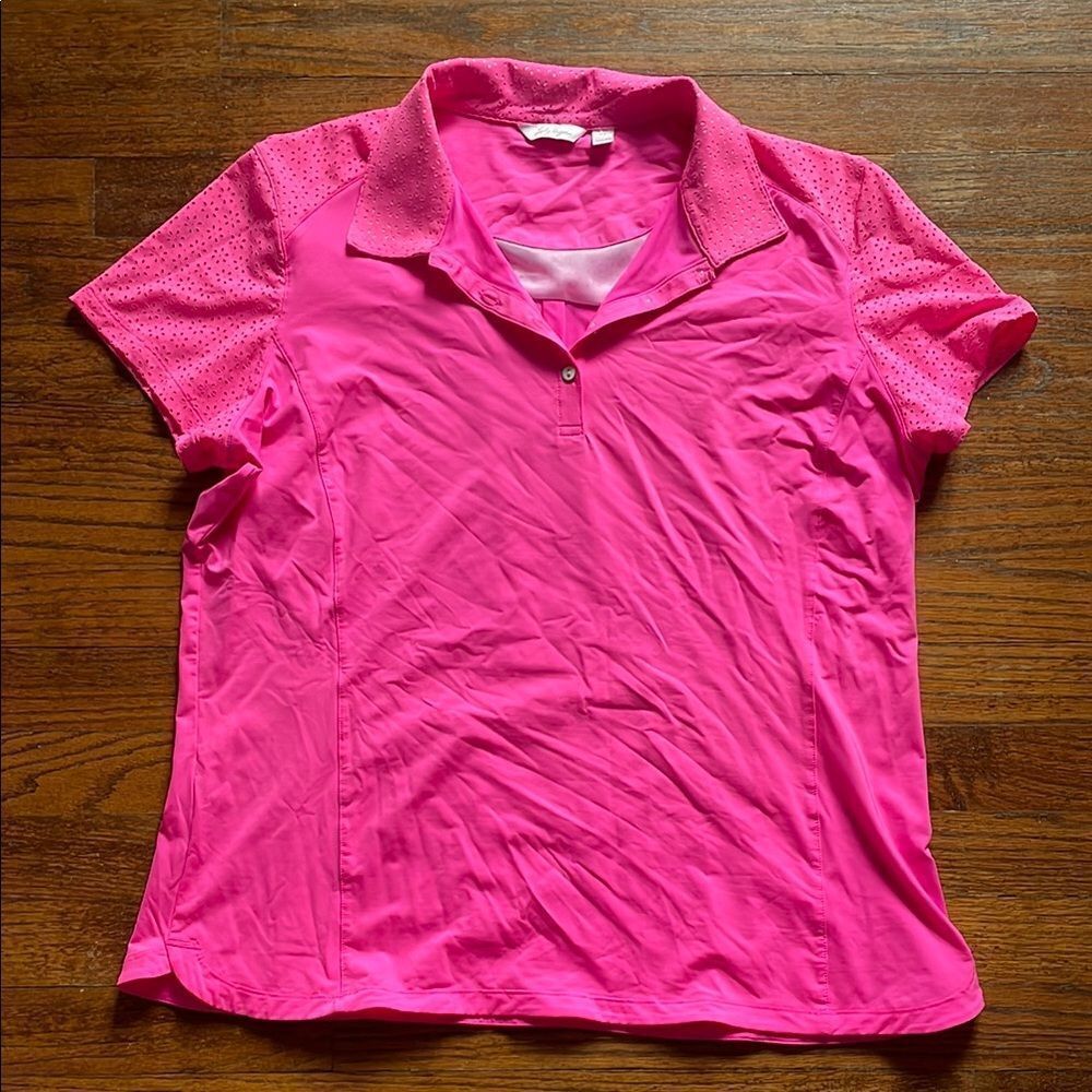 Lady Hagen Women's Pink Polo Shirt